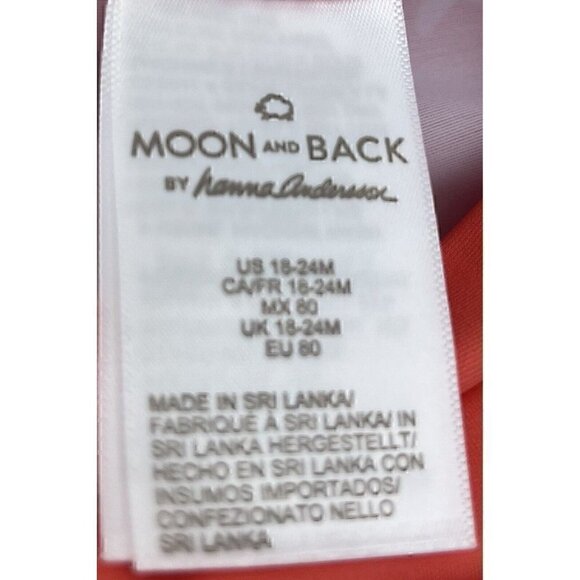 New HANNA ANDERSSON MOON AND BACK Rash Guard Skirted Set 18-24 Months Swim Set - Picture 4 of 9